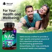 New Leaf NAC (N-Acetyl L-Cysteine)